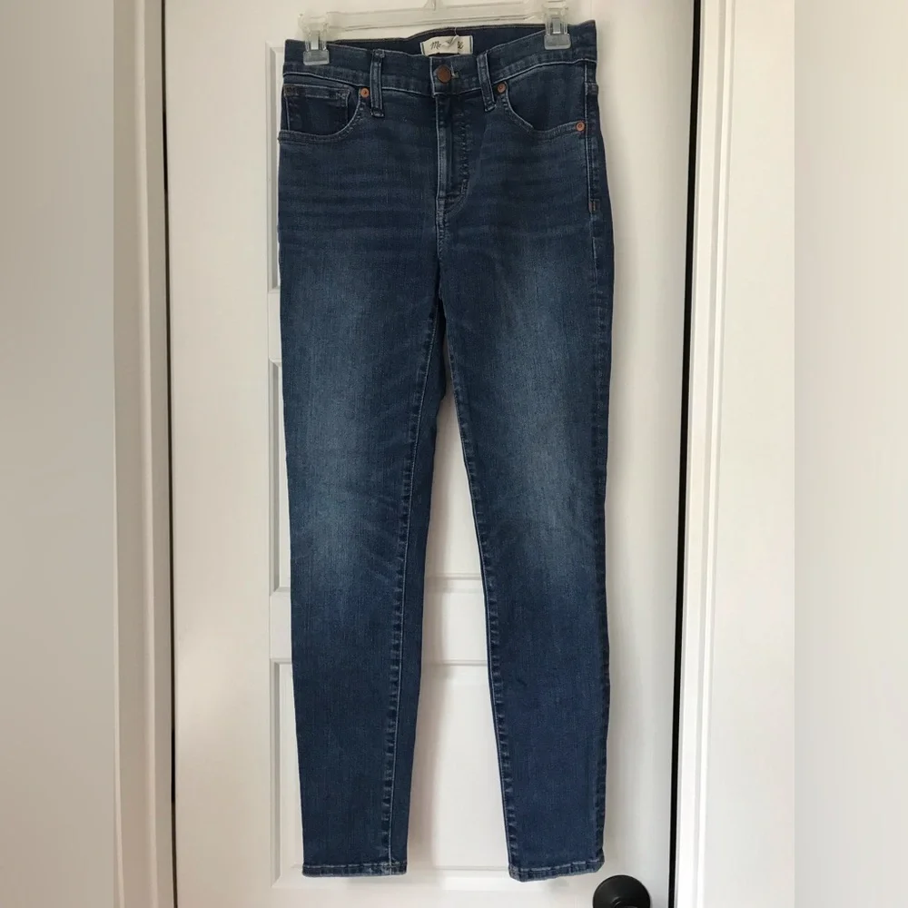 Madewell 9” Mid-rise Skinny Jeans - Picture 2 of 7
